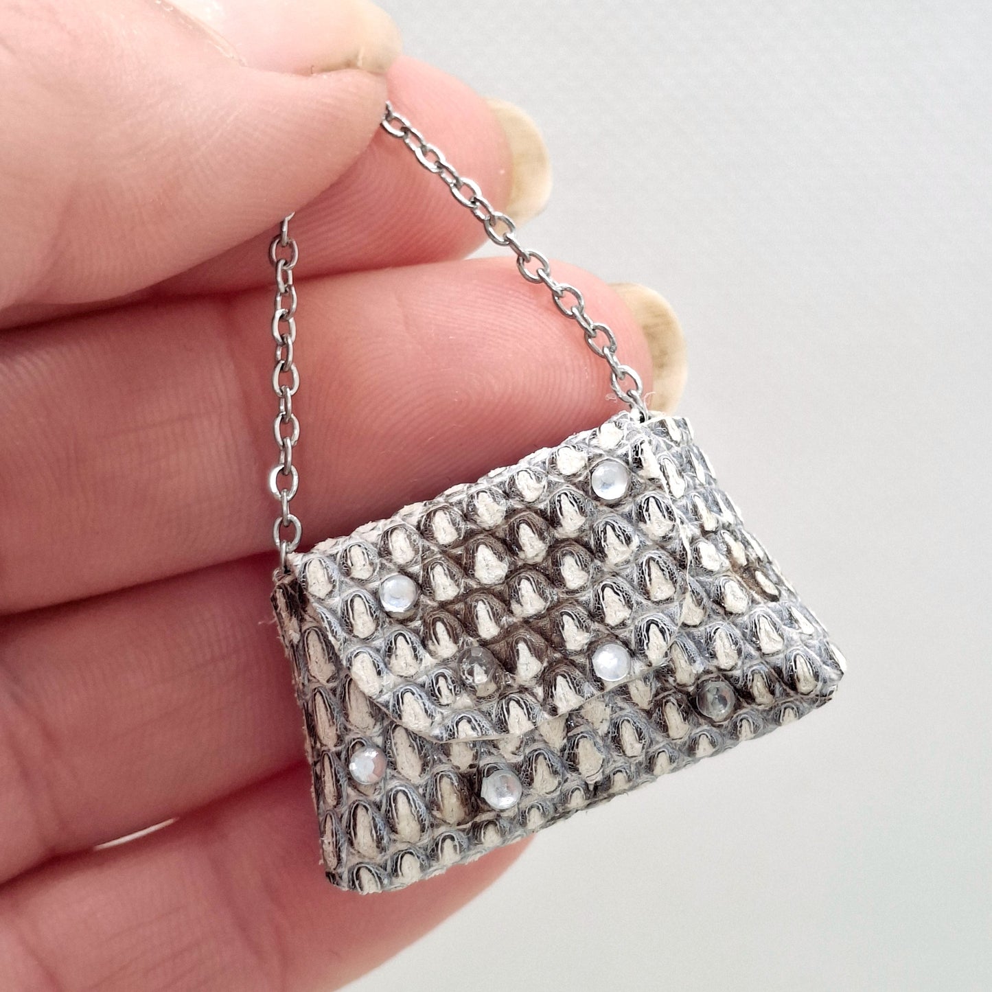 Miniature Studded Handbag Set