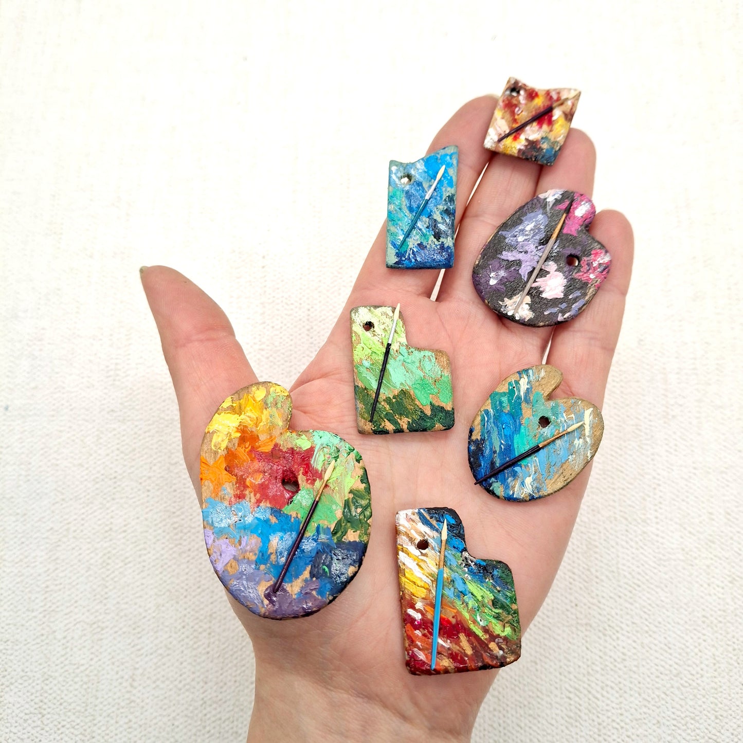 Wooden Artists Palette