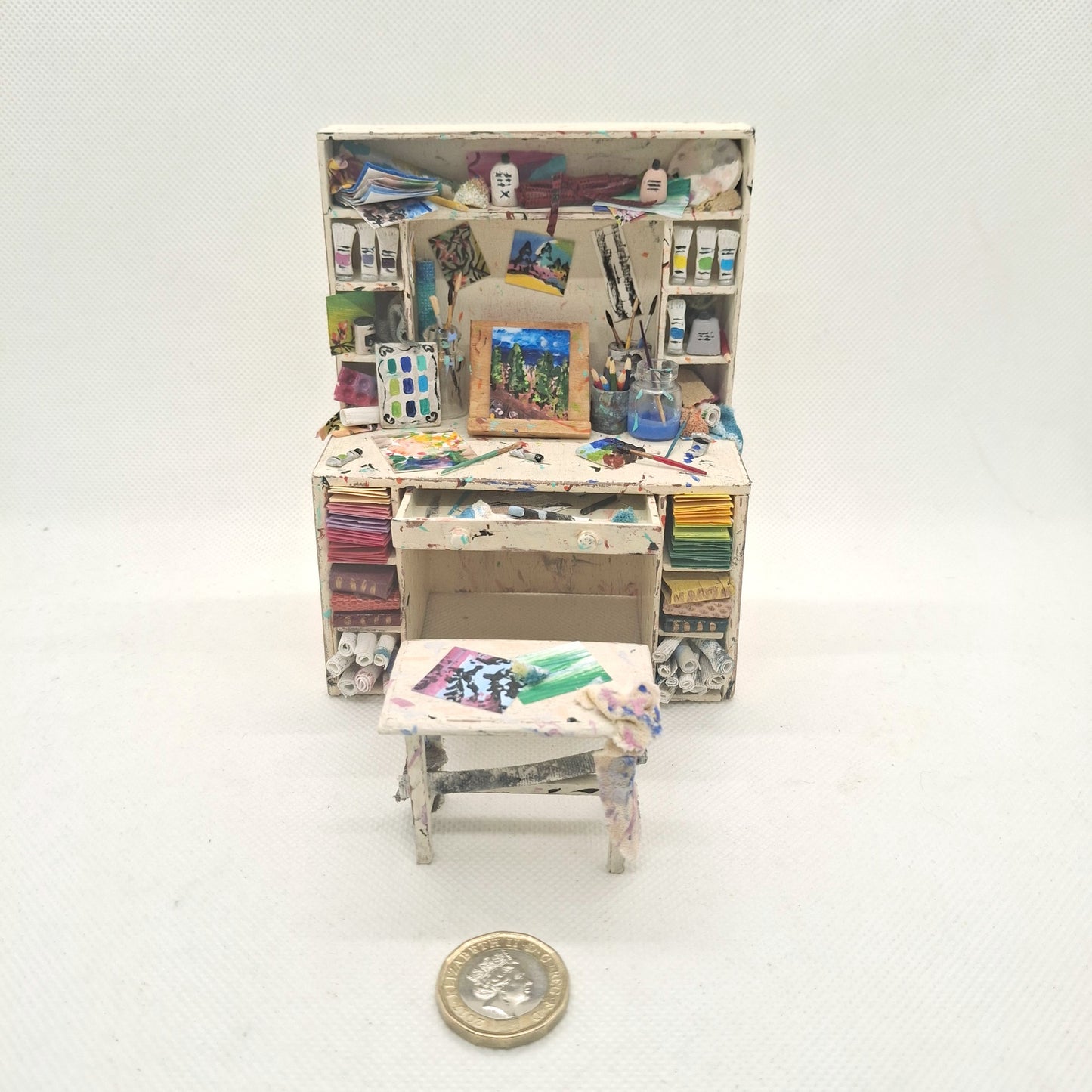 Miniature Modern Design Studio Set