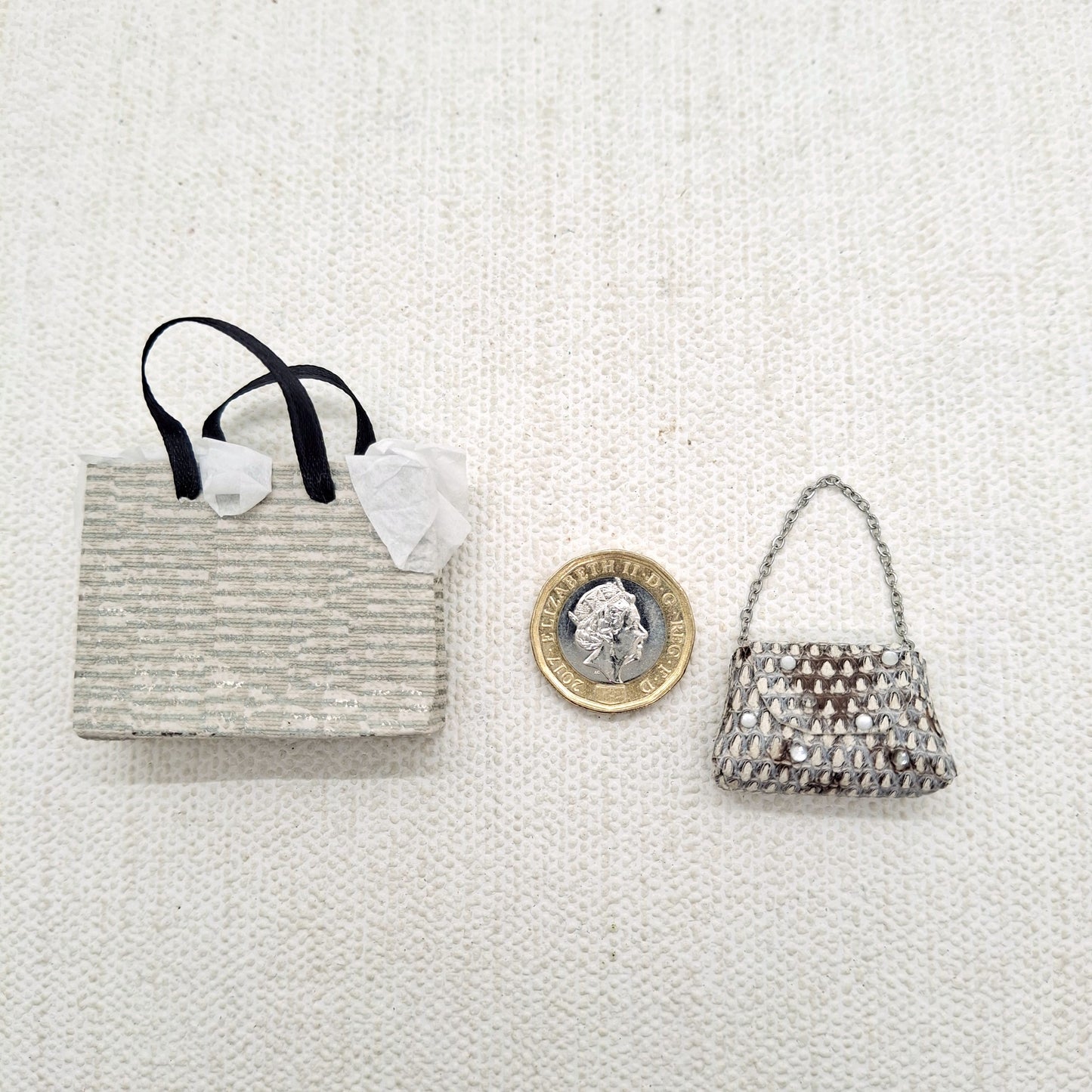 Miniature Studded Handbag Set