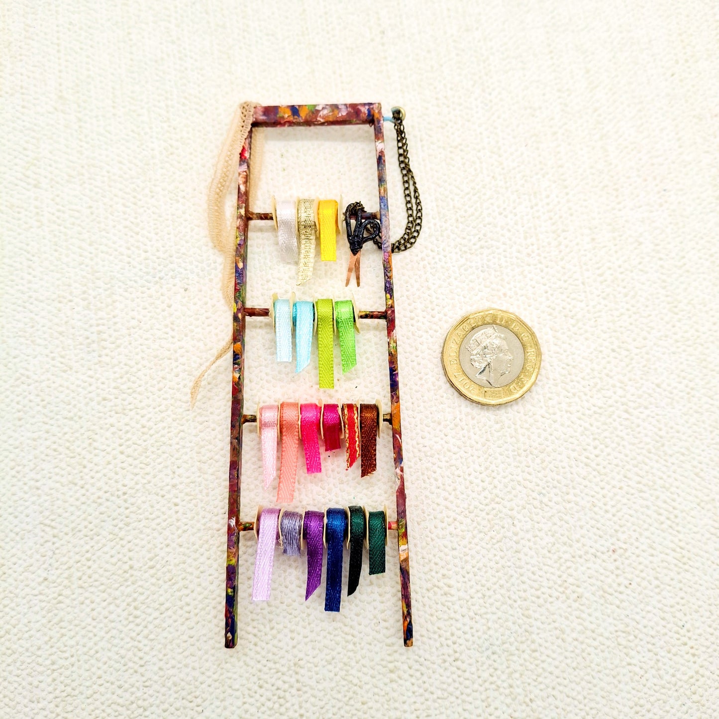 Paint Splatter Ribbon Dispensor