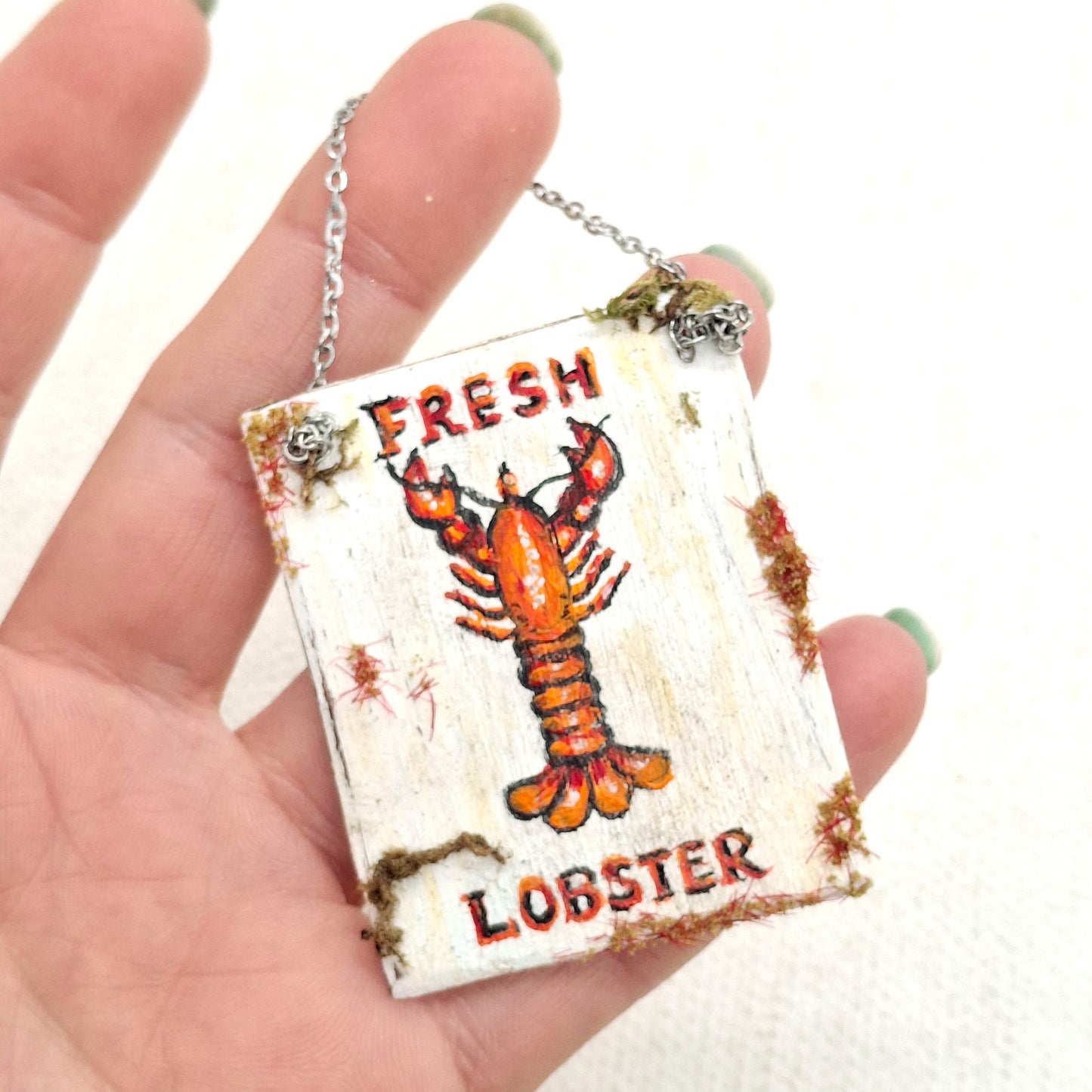 Miniature Fresh Lobster Sign