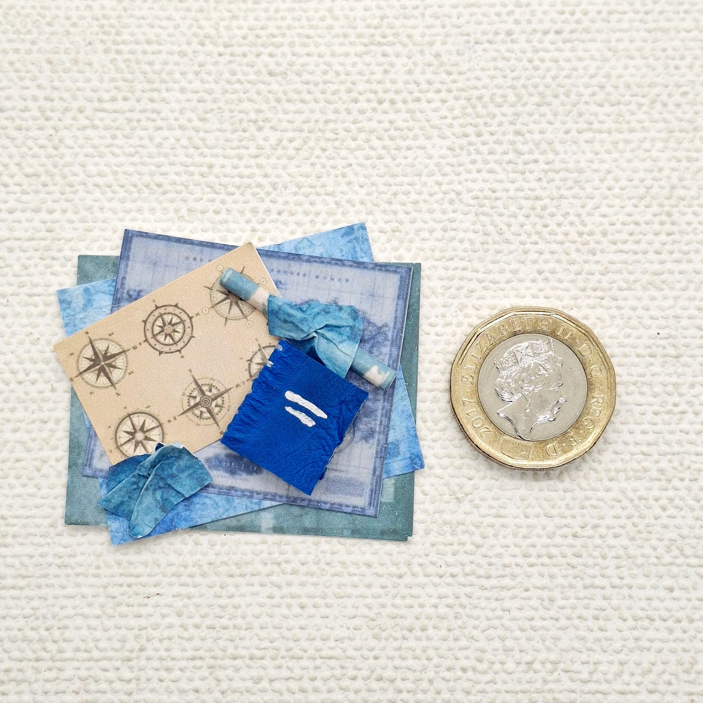 Miniature Nautical Maps