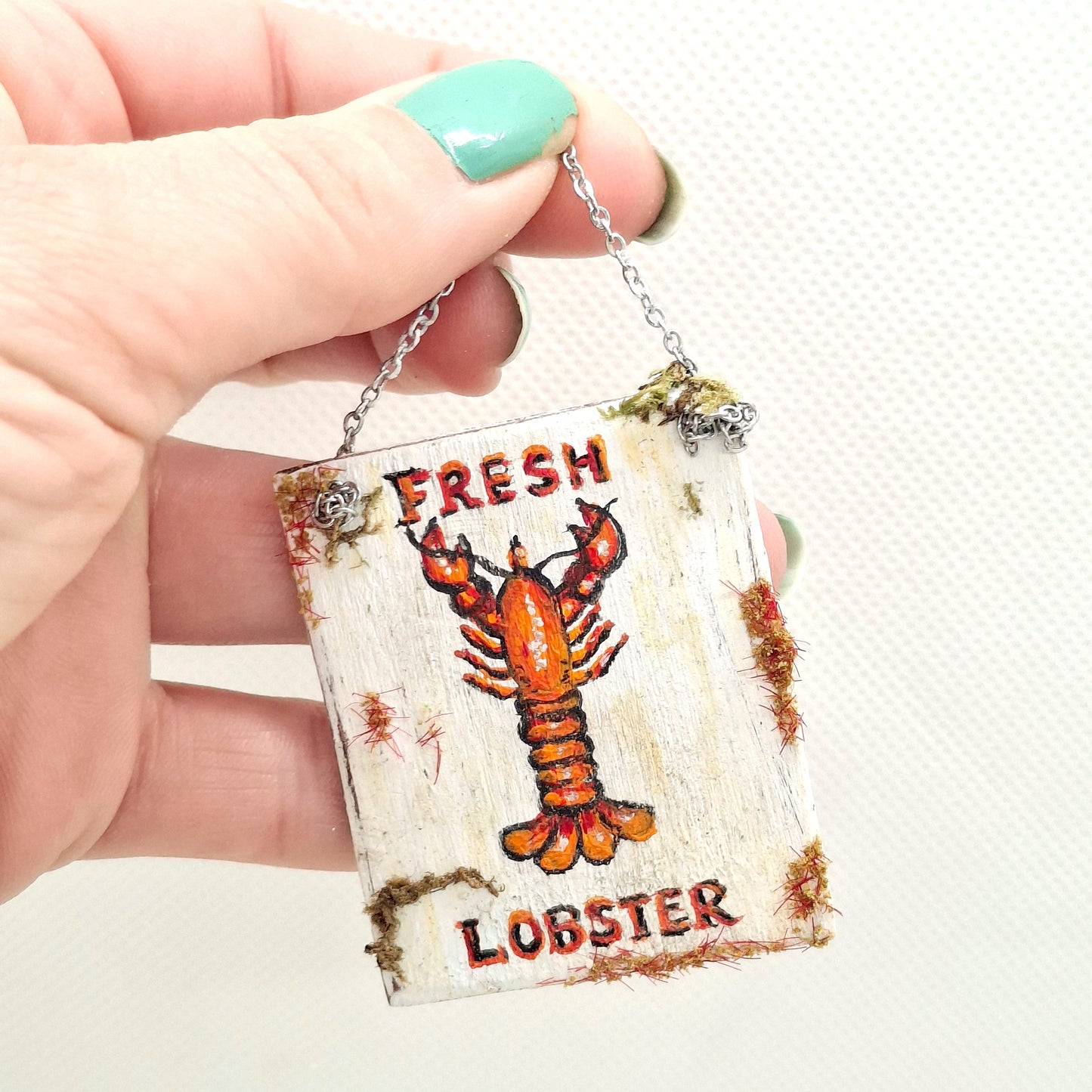 Miniature Fresh Lobster Sign