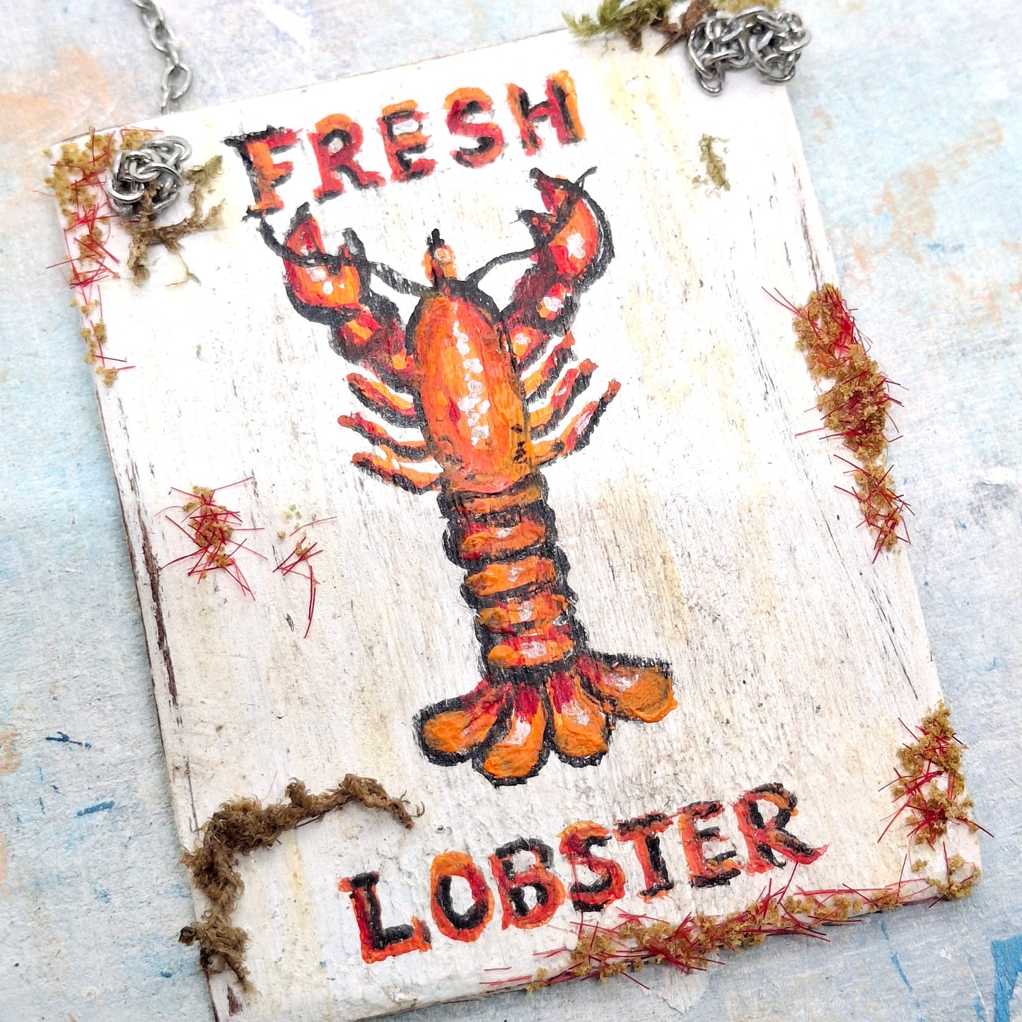 Miniature Fresh Lobster Sign