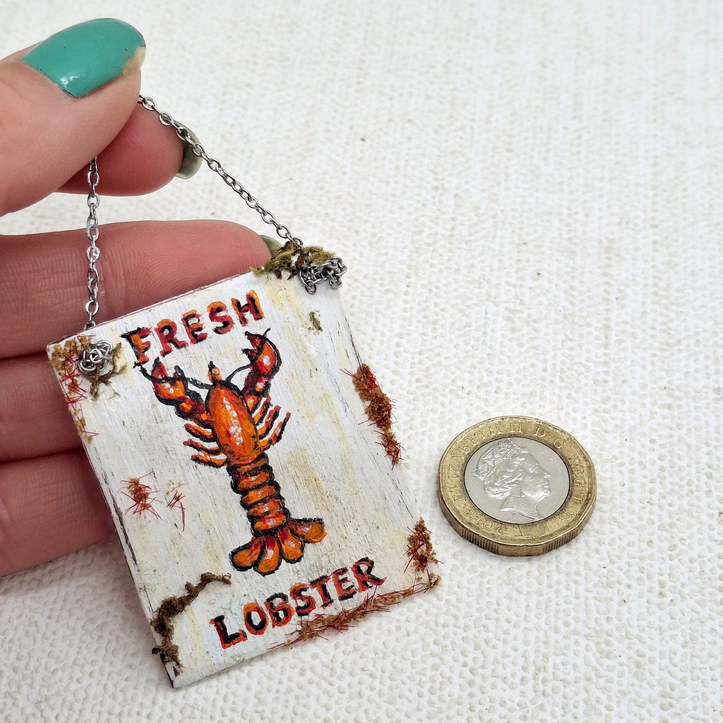 Miniature Fresh Lobster Sign