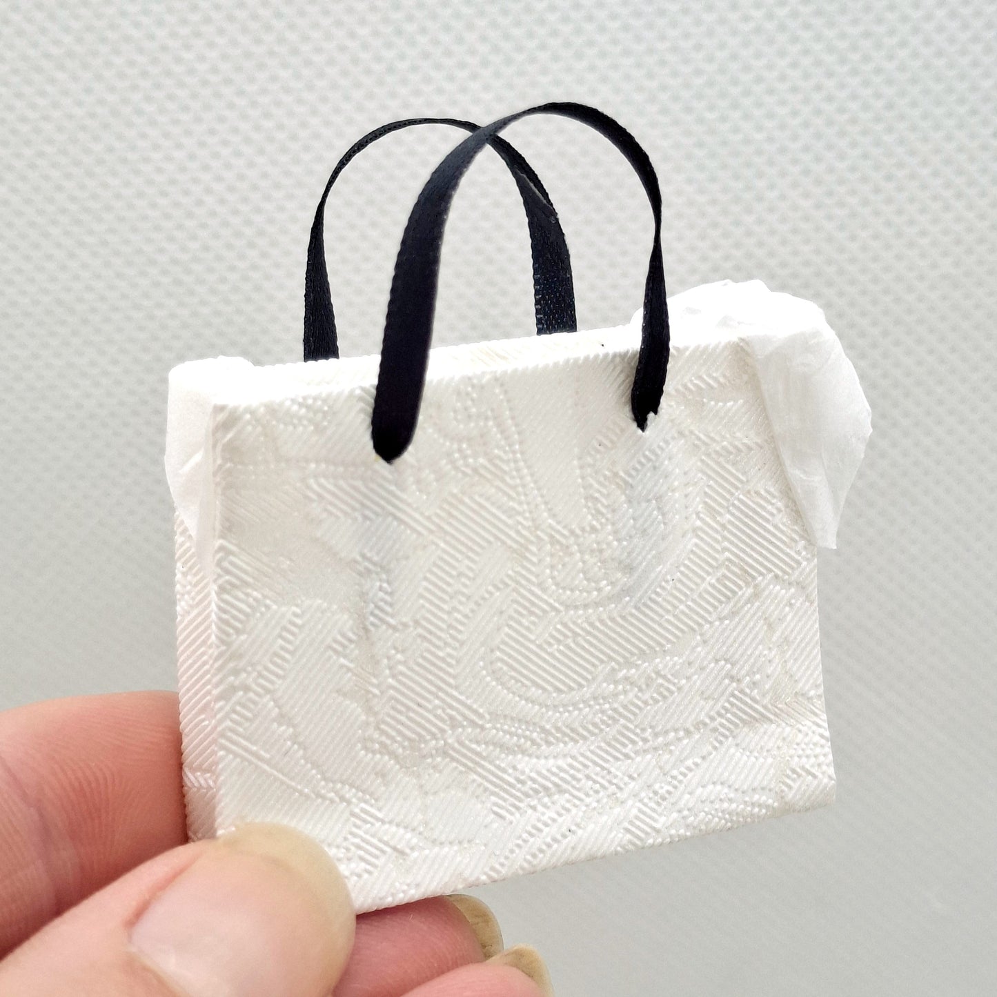 Dollhouse Leather Handbag Shopping Set