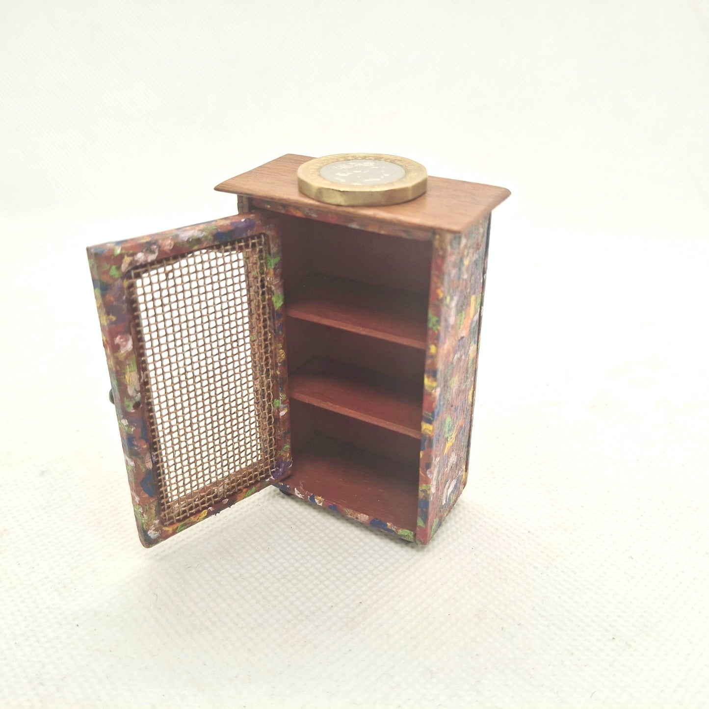 Paint Splatter Cupboard Unit