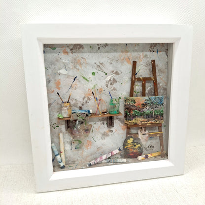 Art Studio Framed Diorama