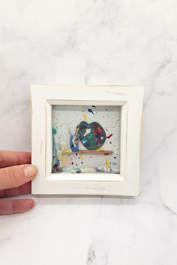 Small Framed Art Diorama