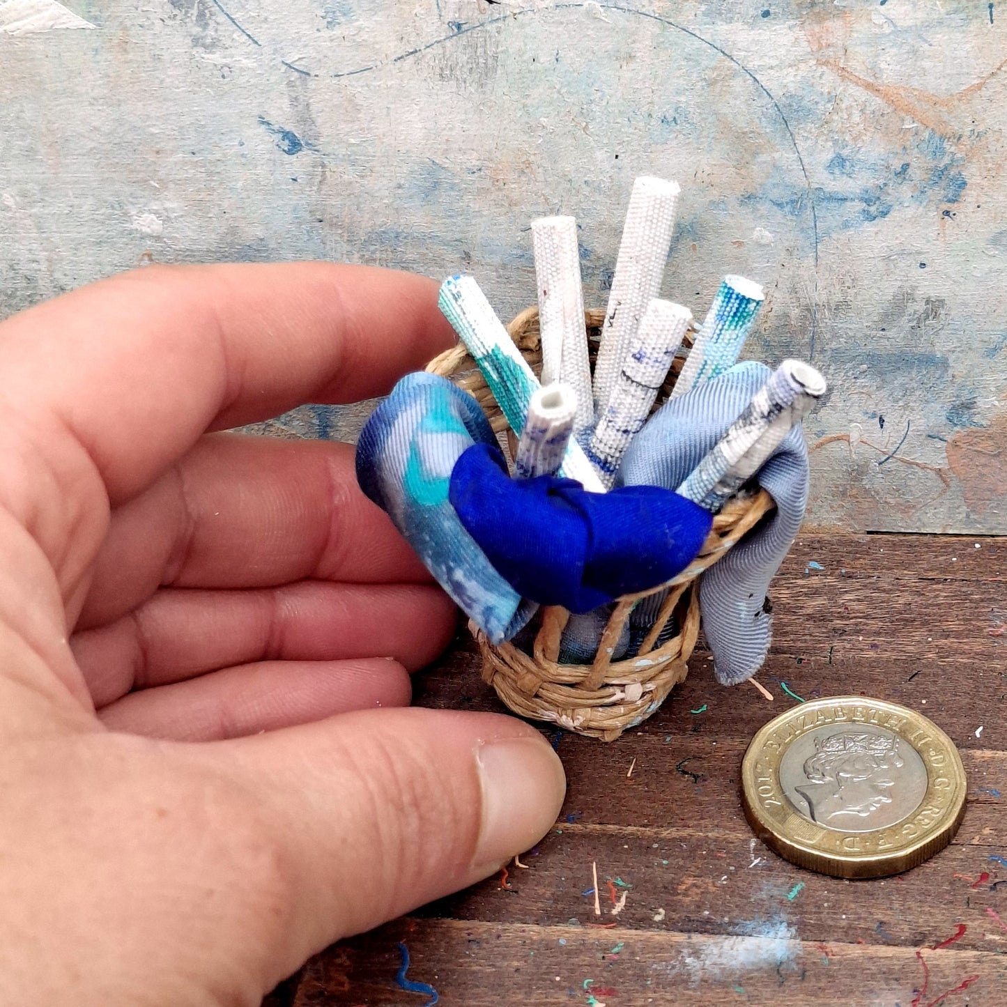 Baskets of Silks and Canvases