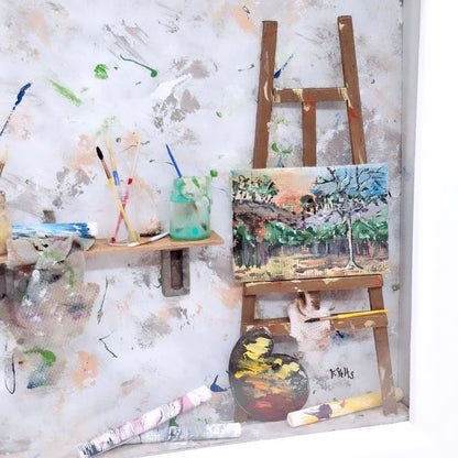 Art Studio Framed Diorama