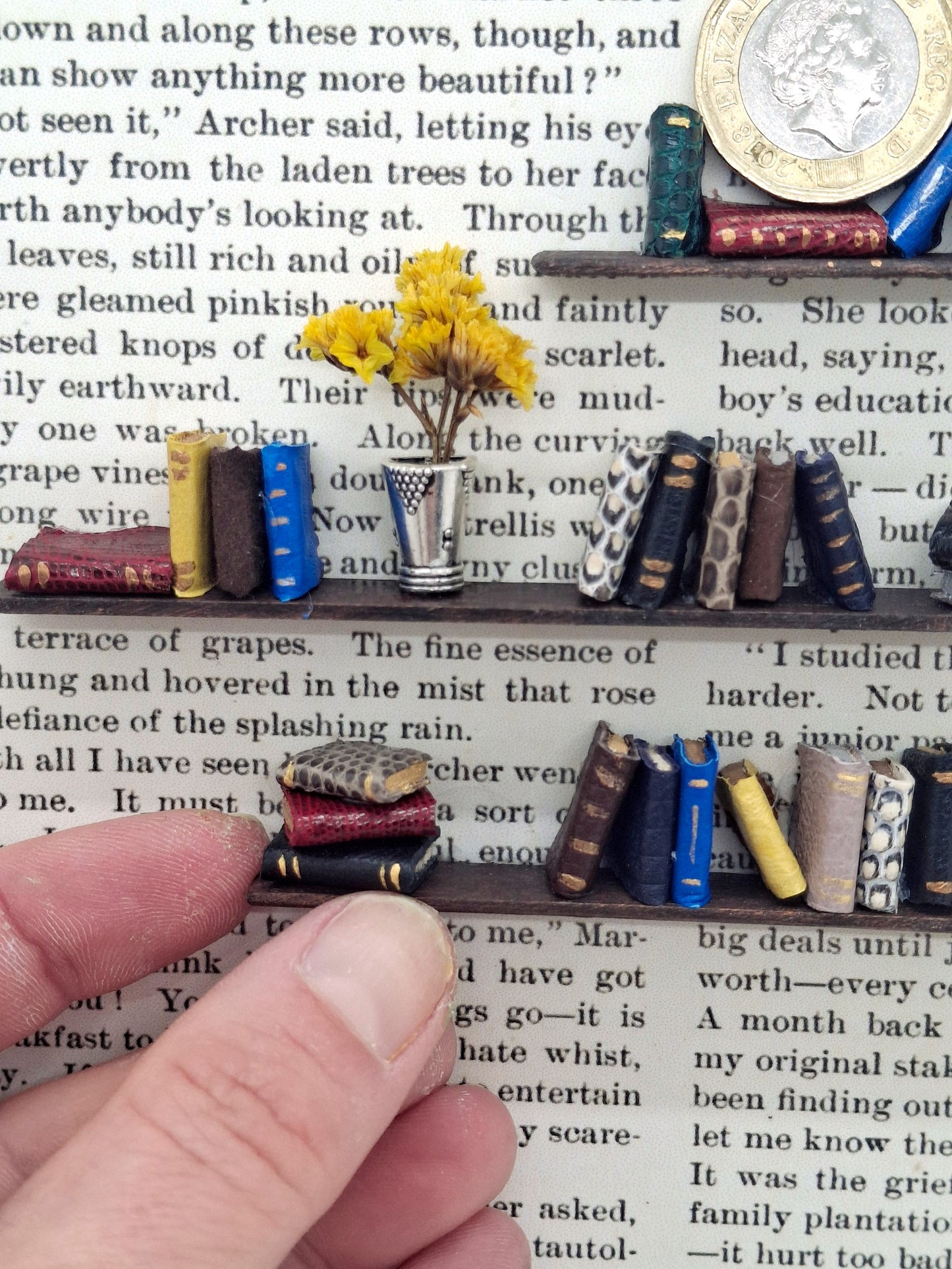 Medium Framed Book Diorama