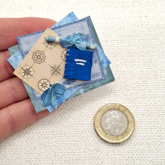 Miniature Nautical Maps