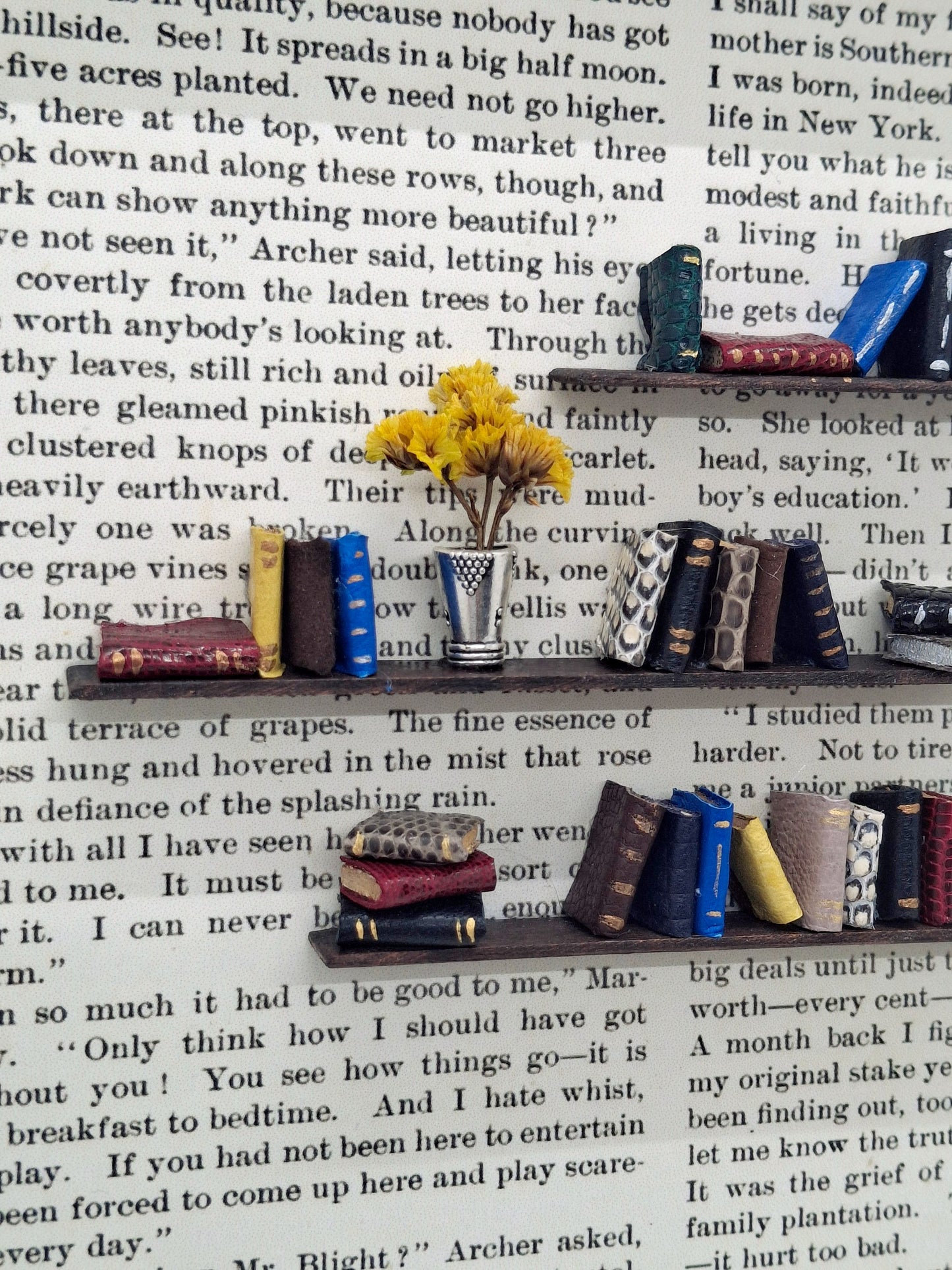 Medium Framed Book Diorama