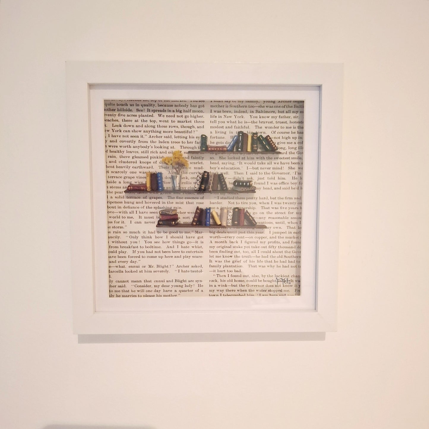 Medium Framed Book Diorama