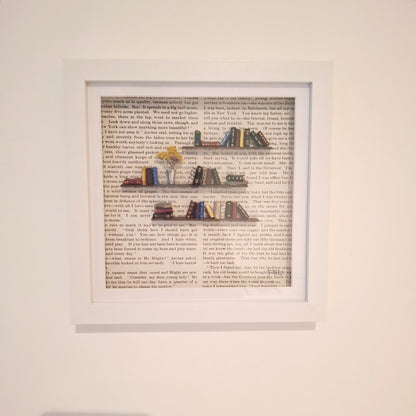 Medium Framed Book Diorama