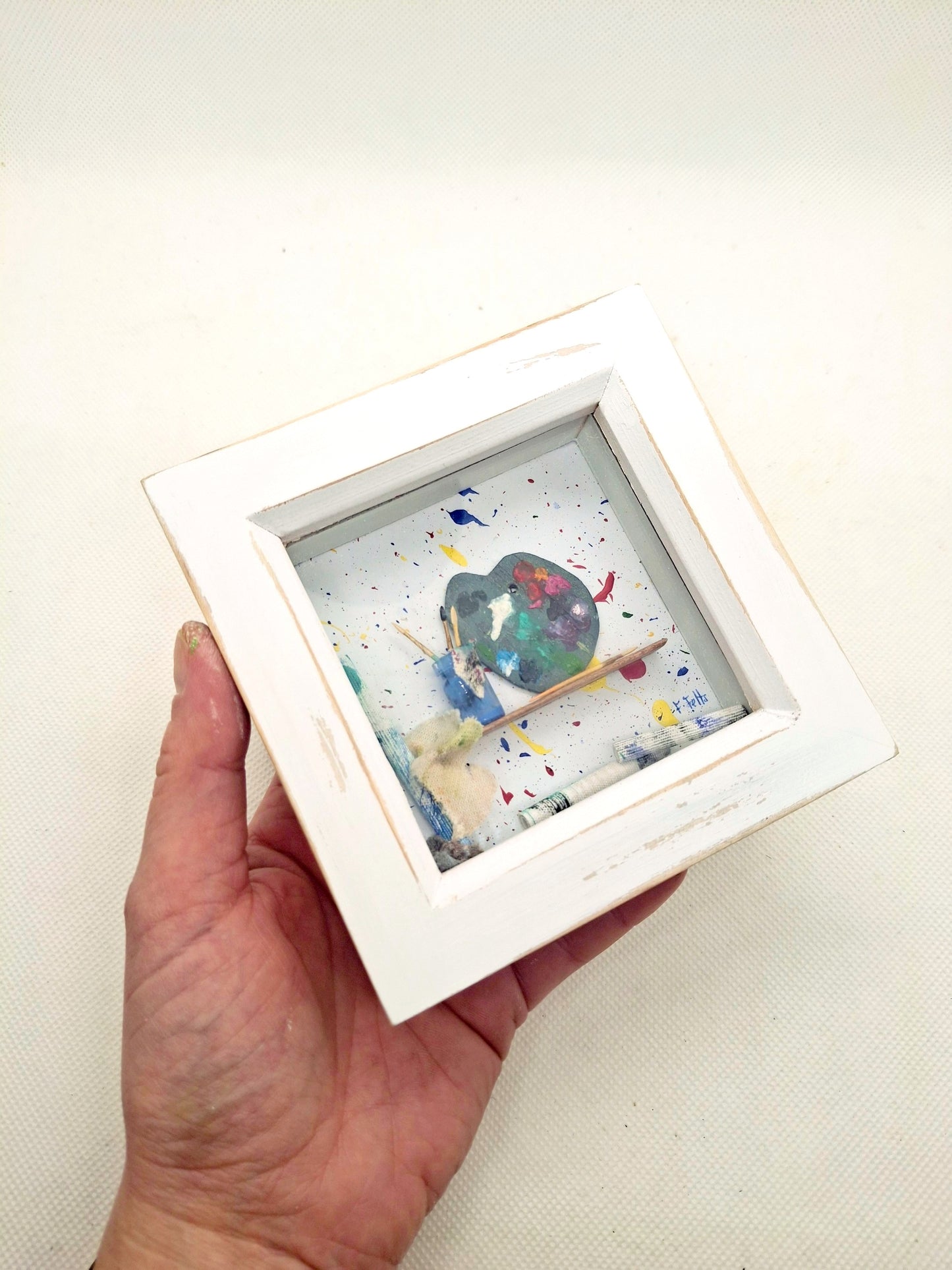 Small Framed Art Diorama