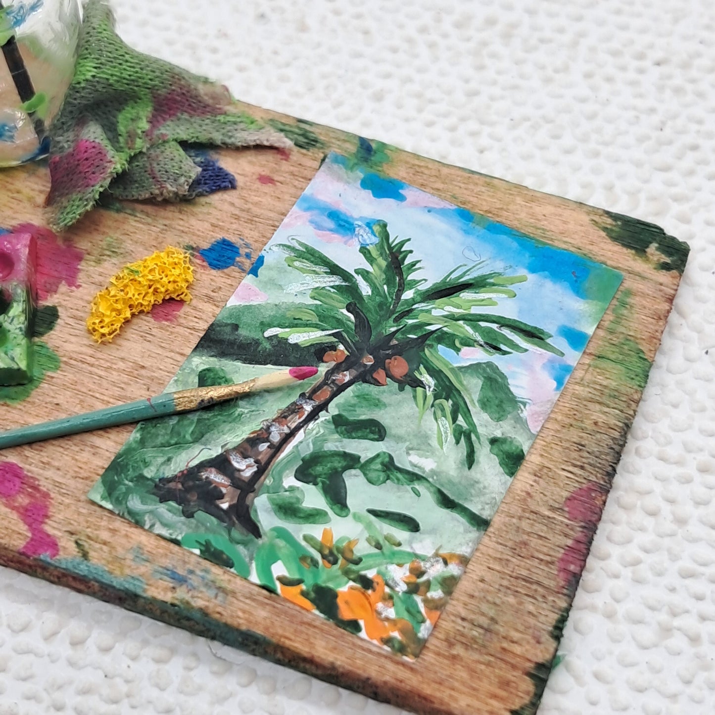 Palm Tree Art Board