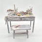 Artists Desk and Stool Set