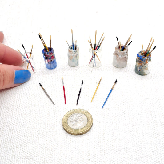 Paint Brush Jars