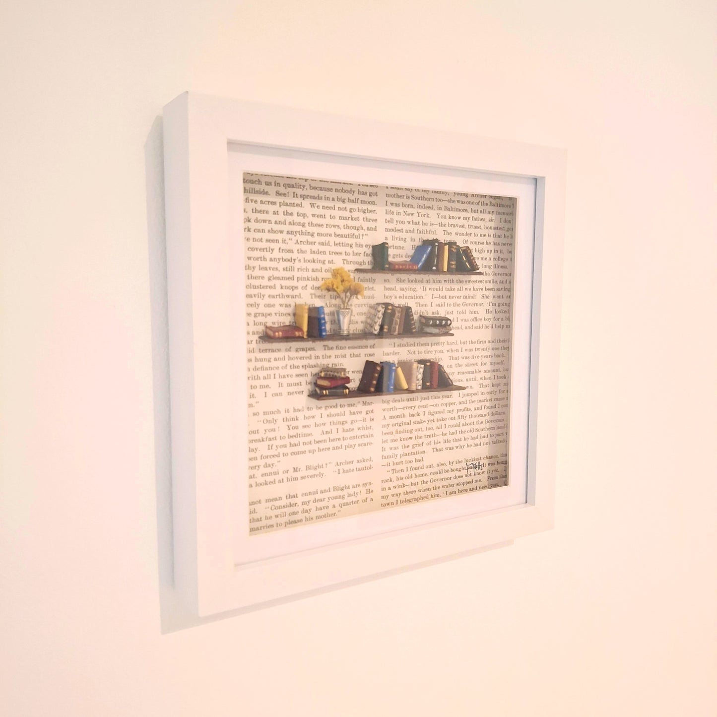 Medium Framed Book Diorama