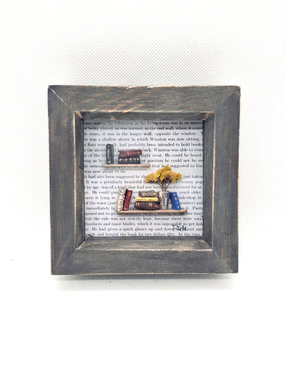 Small Framed Book Diorama
