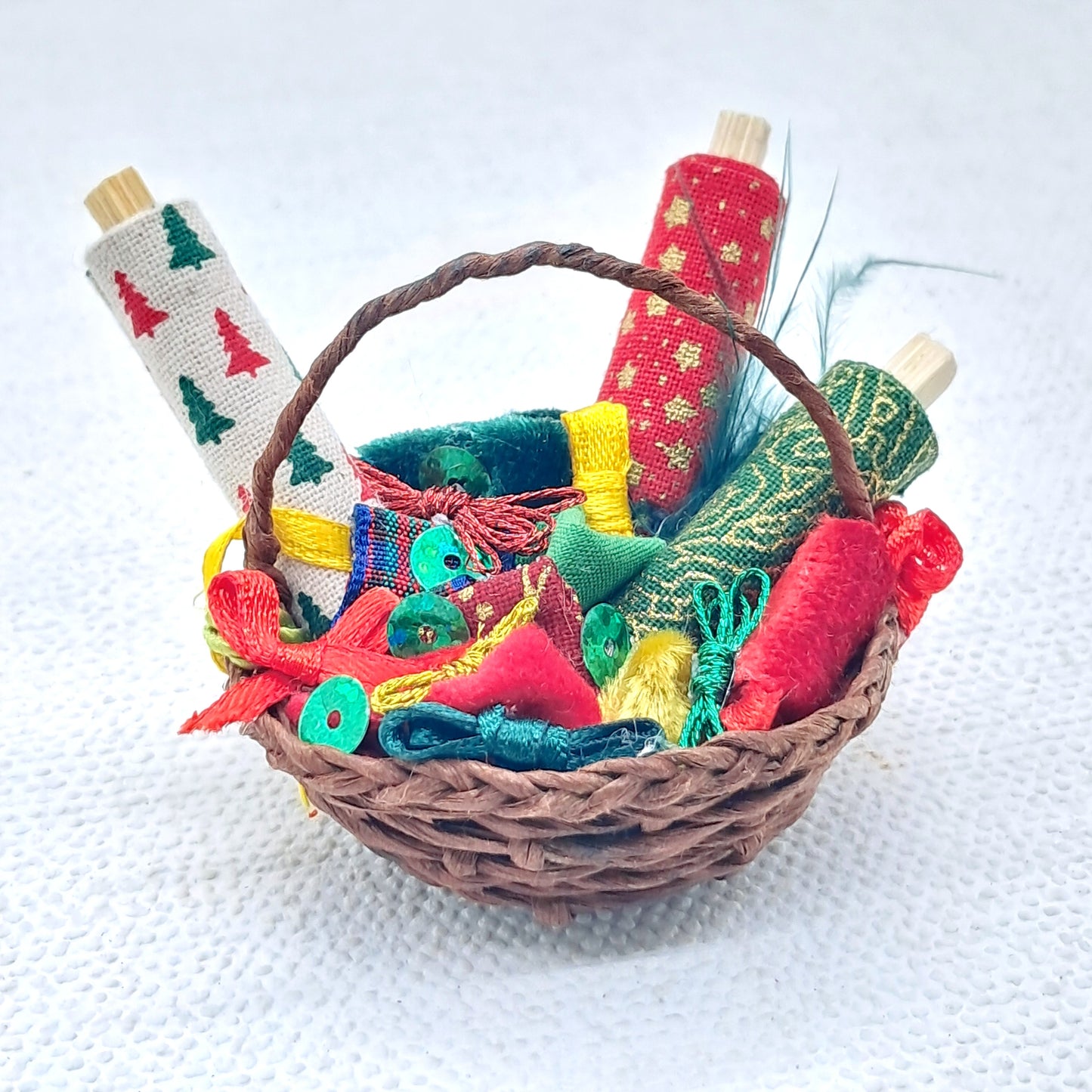 Christmas Sewing Basket