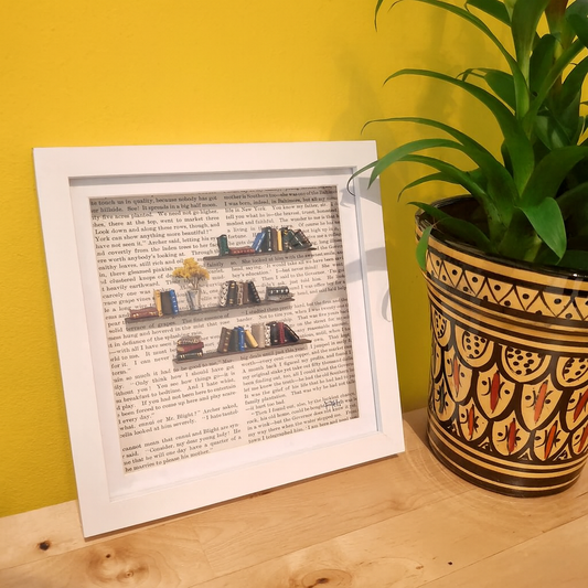 Medium Framed Book Diorama