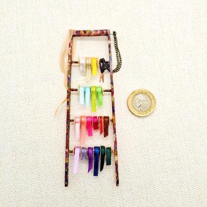 Paint Splatter Ribbon Dispensor