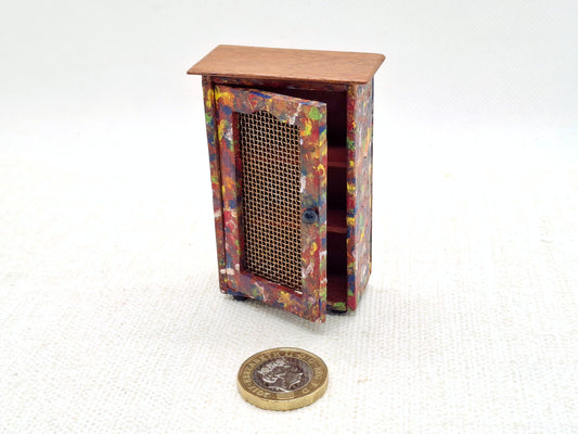 Paint Splatter Cupboard Unit