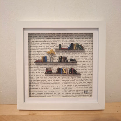 Medium Framed Book Diorama