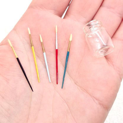 Paint Brush Jars