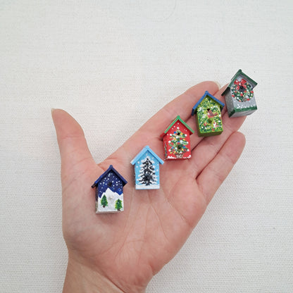 Christmas Bird Houses